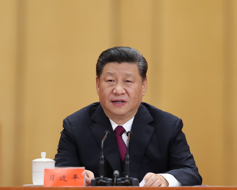 4月30日，紀(jì)念五四運(yùn)動(dòng)100周年大會(huì)在北京人民大會(huì)堂隆重舉行。中共中央總書(shū)記、國(guó)家主席、中央軍委主席習(xí)近平在大會(huì)上發(fā)表重要講話。